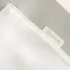 22 momme kussensloop van pure zijde met Oxford-rand, detail