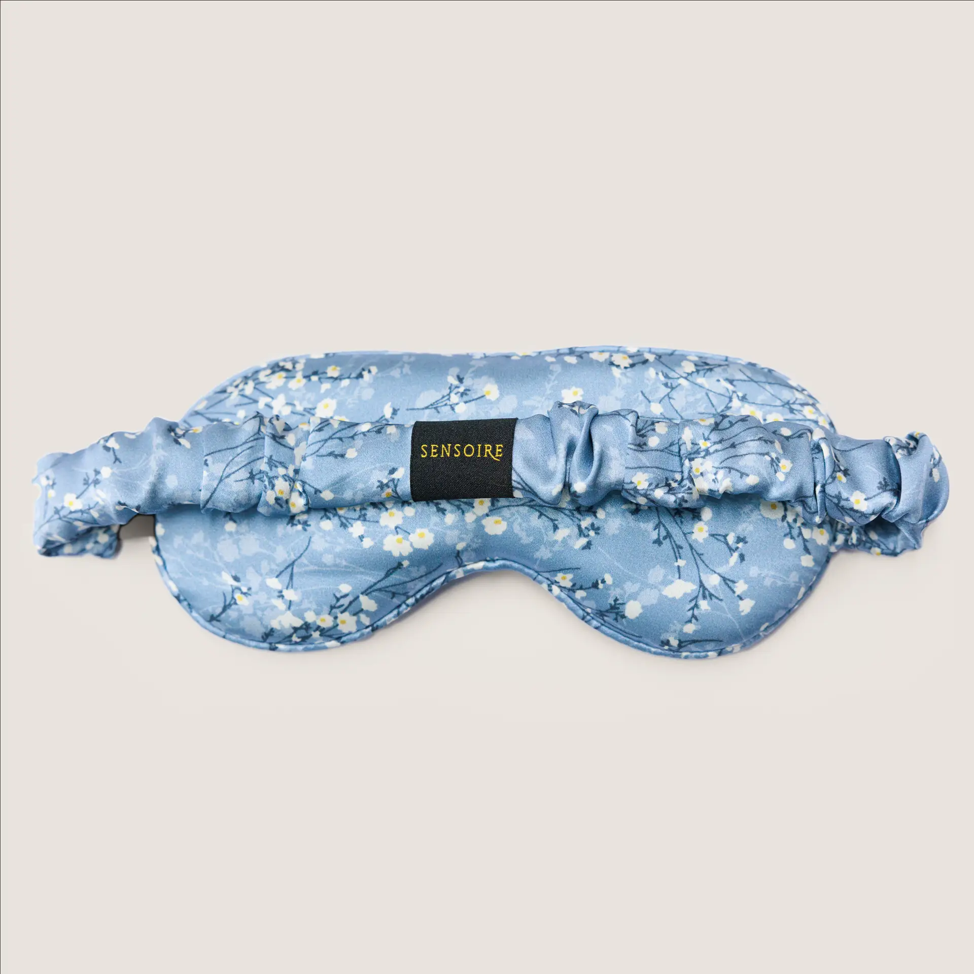 Cadeauset met zijden kussensloop van 19 momme, met oogmasker en scrunchie